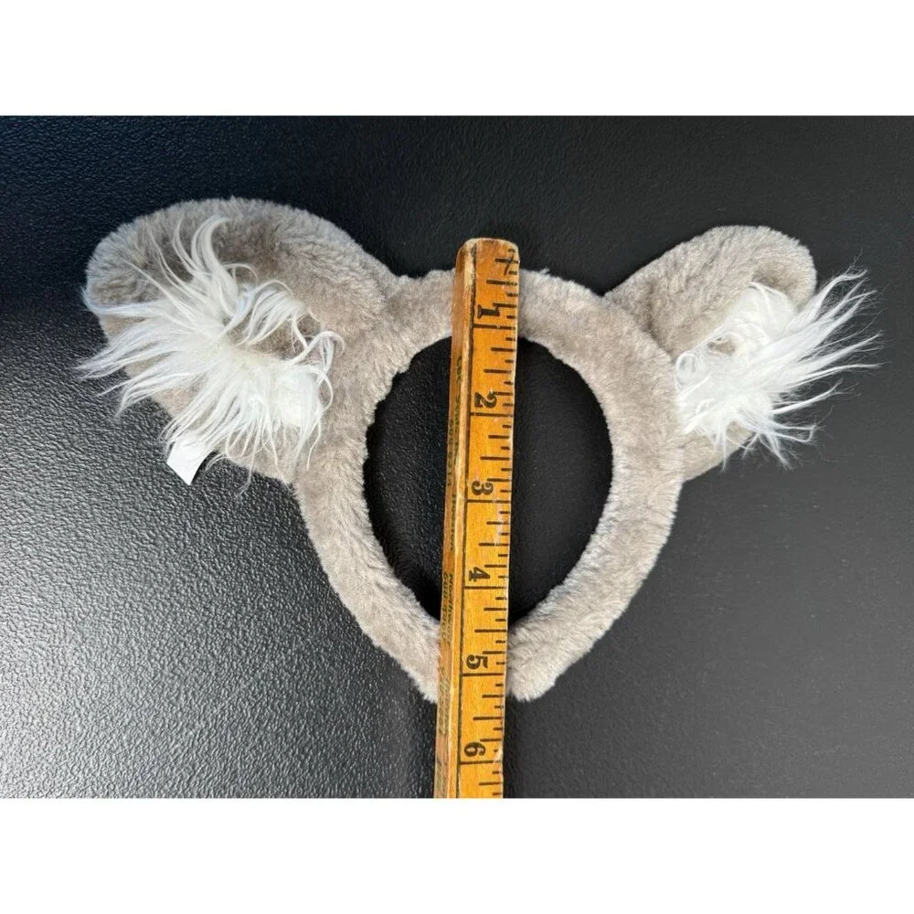 Great‎ Wolf Lodge Plush Fuzzy Ears Headband Kids Costume Accessory